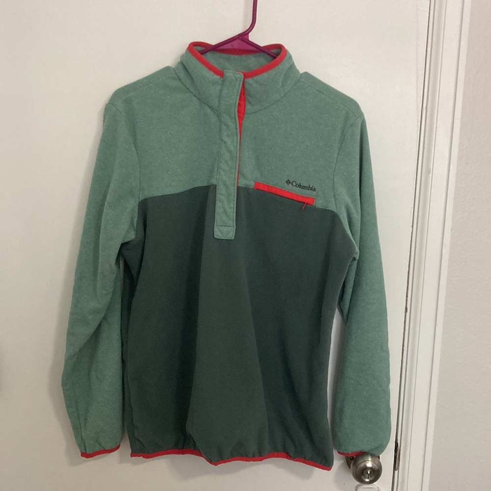 W’s Columbia Pull-Over Snap-Top Fleece
